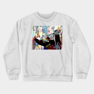 Marilyn Monroe Surreal Abstract Crewneck Sweatshirt